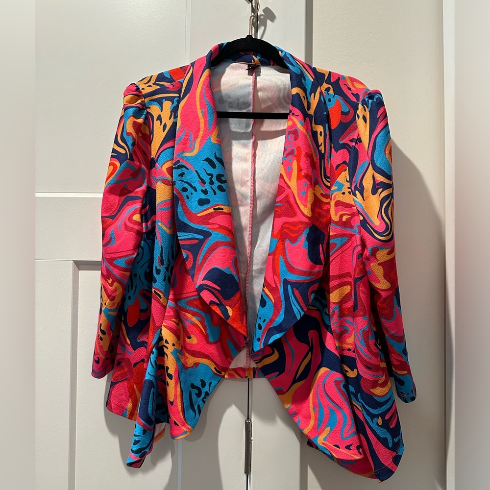 Shein Open Front Cardigan/Blazer
